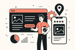 Conversion-focused website for entrepreneurs